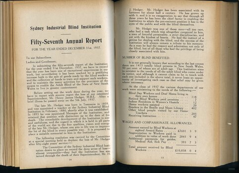 Report on the achievements and activities of the year