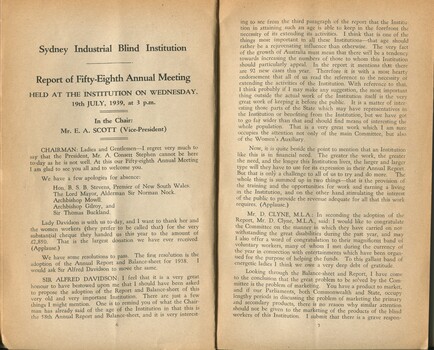Minutes of Annual General Meeting for the SIBI
