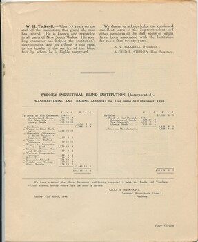 Report of the 65th annual meeting of the Institution