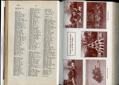 Life Governors and children in various physical activities