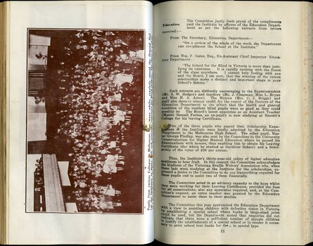 Children's dance party in Ormond Hall and report of Committee of Management