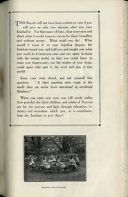 Children on merry go round and appeal for people to read the report fully
