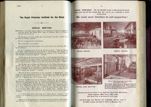 Minutes of Annual General Meeting and images of workshops