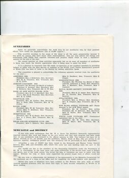 Report on the activities and achievements that occurred during the year