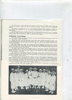 Report on the activities and achievements that occurred during the year