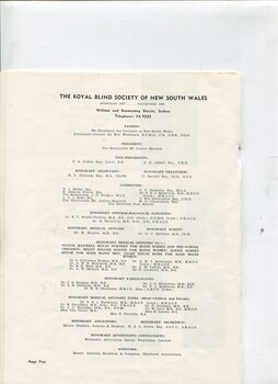 List of Office Holders and Honorary Positions of the Society