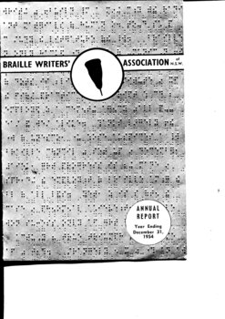 Image of Braille page with black and white writing