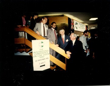 Bill Hayden at the International Conference on Low Vision
