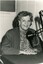 Hazel Hawke in a recording studio at 3RPH