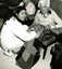 Japanese nurse with an elderly resident