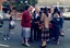 Japanese visitors touring Brighton
