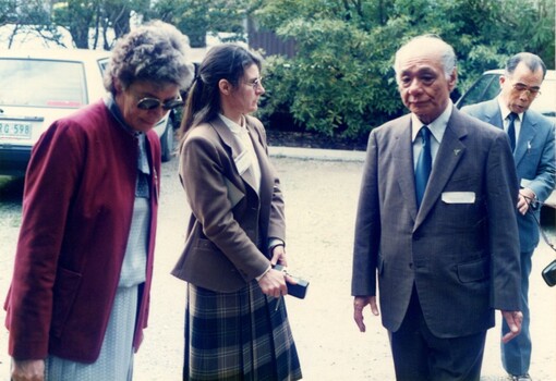 Japanese visitors touring Brighton