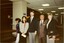 Murray Mountain and unidentified female at Tullamarine with Japanese visitors