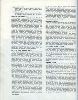 Overview of the Society's activities and achievements