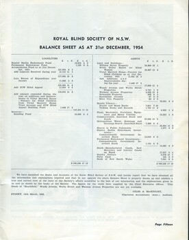Overview of the Society's financial position
