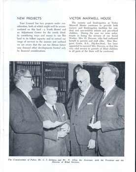 Report of the committee on activities and achievements
