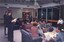 Brian Hardy and Murray Mountain addressing the group