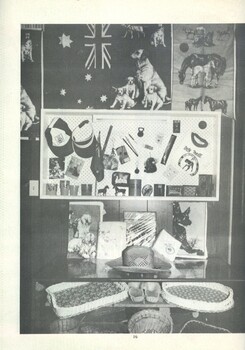 Display of merchandise available from Lady Nell Seeing Eye Dog School