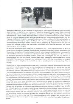 Press release on timeline, communications and actions concerning Peter Filgate and Sheba