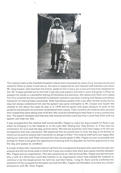 Press release on timeline, communications and actions concerning Peter Filgate and Sheba