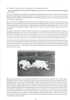 Press release on timeline, communications and actions concerning Peter Filgate and Sheba