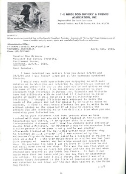 Press release on timeline, communications and actions concerning Peter Filgate and Sheba