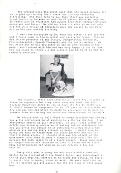 Press release on timeline, communications and actions concerning Peter Filgate and Sheba