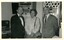 Dan McPhee, Diana Jones and John Cook in a studio