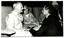 Andrew Peacock speaking with two Elanora residents