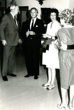 John Wicking, Andrew and Margaret Peacock and Lorraine Adamson at Elanora