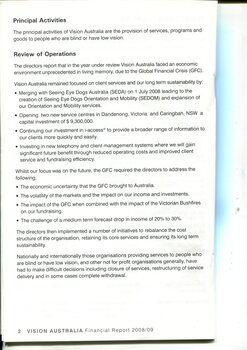 Principal Activities and Review of Operations