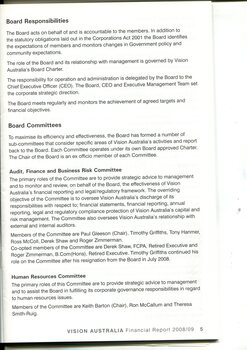 Board responsibilities and board committees with membership