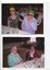 Various people enjoying a Christmas party
