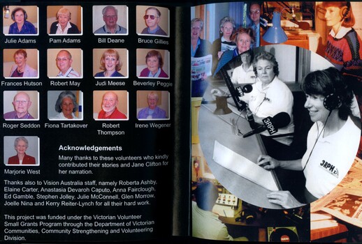 Inside cover of the container