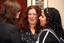 Maysa Abouzeid speaking with other guests