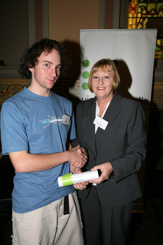 Jai Ambry with Ann Barker MP