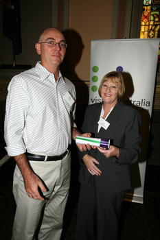 Peter Loh with Ann Barker MP