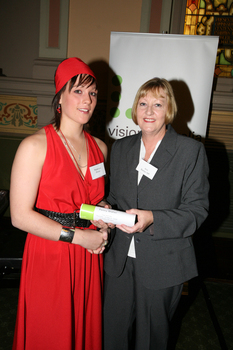 Penelope Maher with Ann Barker MP