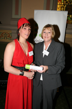 Penelope Maher with Ann Barker MP