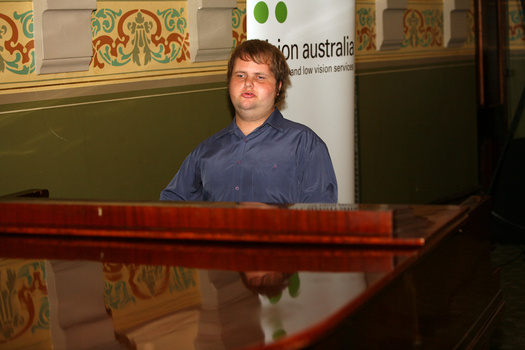 Performer at the Bursary Awards ceremony