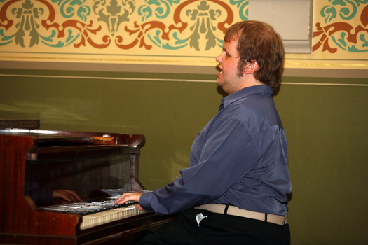 Performer at the Bursary Awards ceremony