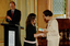 NSW Governor-General Dame Marie Bashir presenting an award