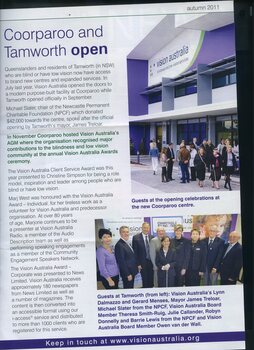 Article on opening of Tamworth and Cooparoo offices