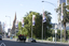 Carols by Candlelight flags along St Kilda Road