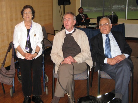 Eve Lustig, Don Draffin and guest