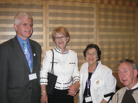 Stephen Jolley, ?, Eve Lustig and Don Draffin
