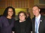 Three VA employees at the farewell