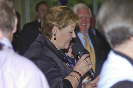 Sharon Muldoon at the farewell
