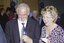 Jennifer Gibbons and husband at her farewell