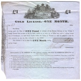 License, 1854